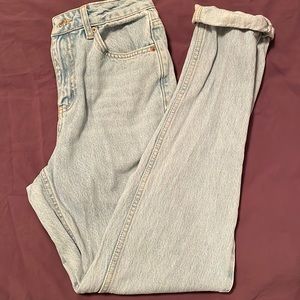 Top shop mom jeans